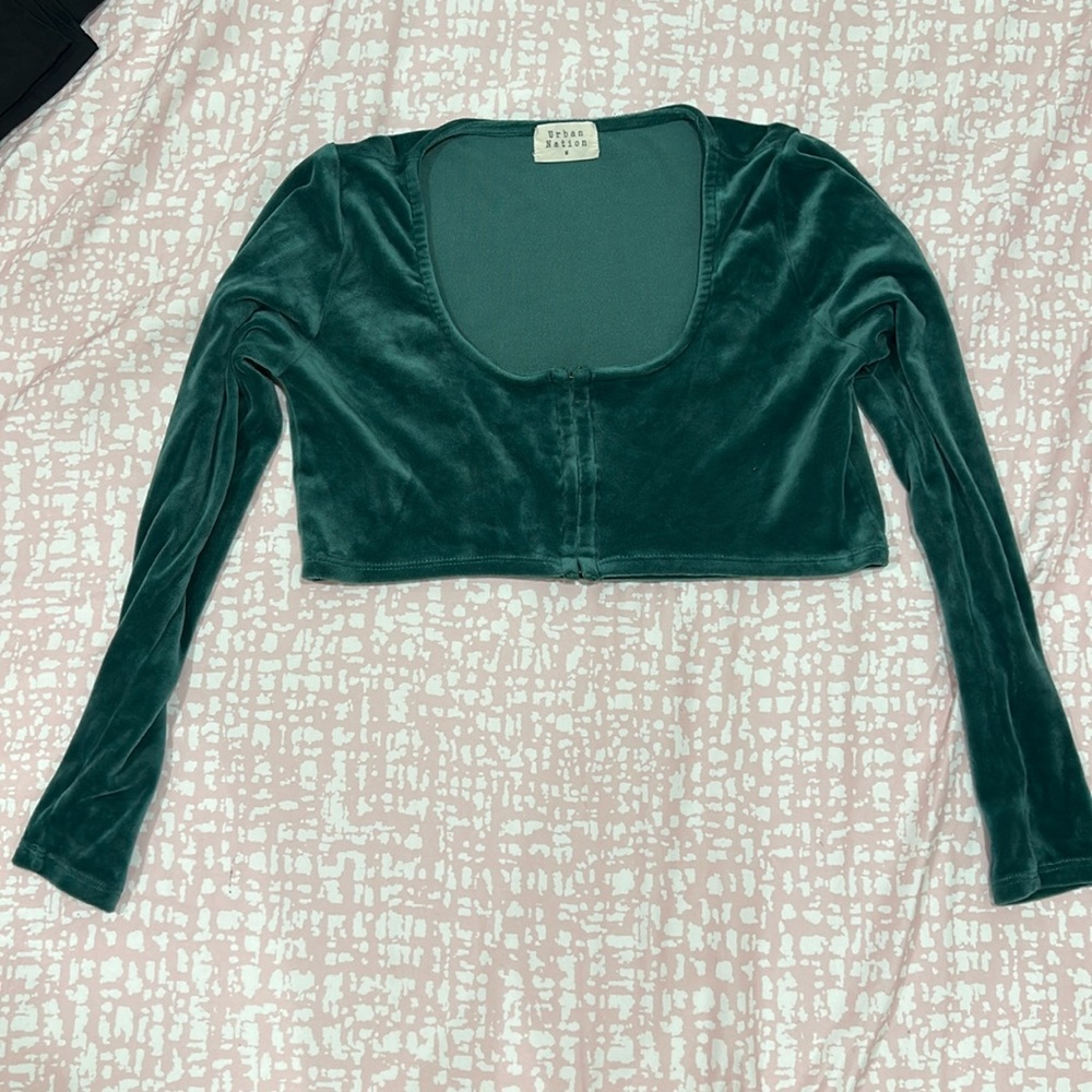 Velvet Green top